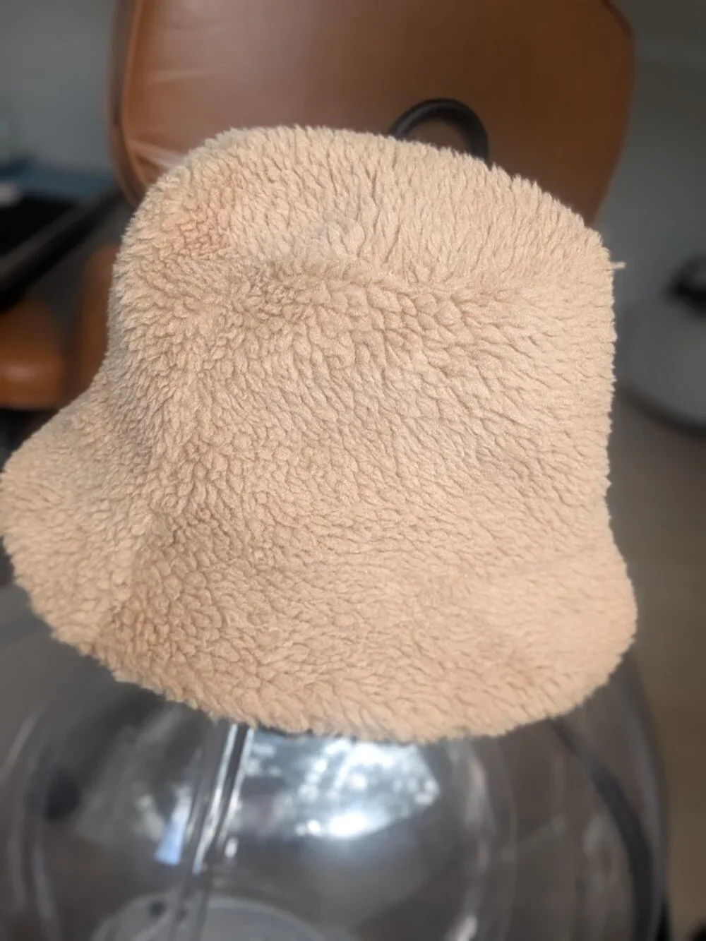 Teddy Bucket Hat Adrienne Landau, NWT!